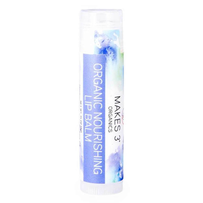 Unscented Organic Nourishing Lip Balm 0.15 Ounce