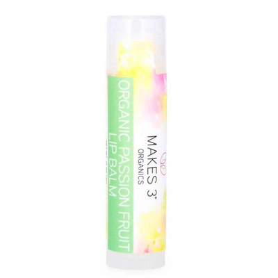 Passion Fruit Organic Lip Balm 0.15 Ounce