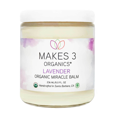 Product image for Lavender Organic Miracle Body Balm (8 Ounces). Discontinued.
