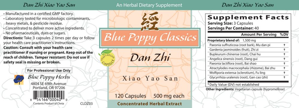 Product image for Dan Zhi Xiao Yao San.