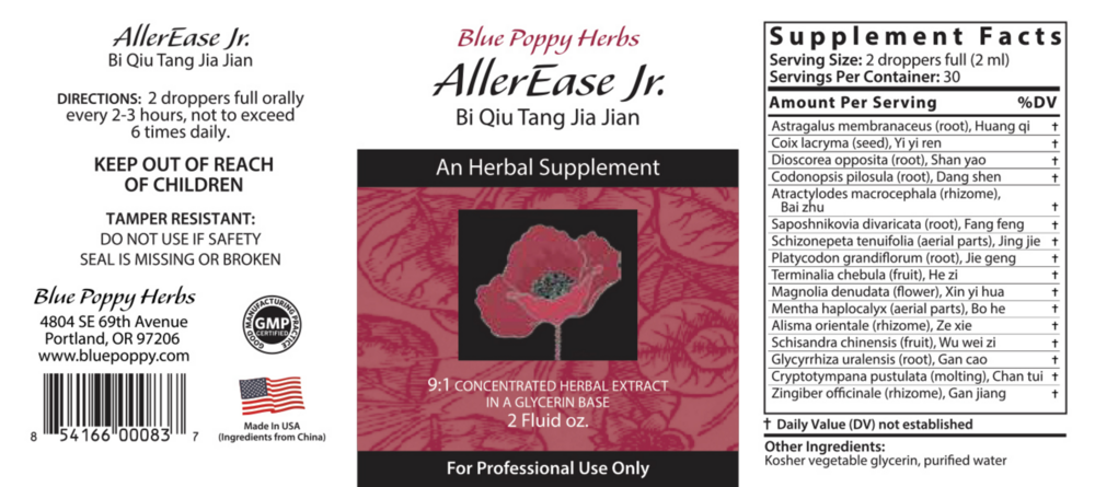 Product image for Aller Ease Jr. (liquid).