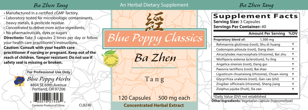 Product image for Ba Zhen Tang.