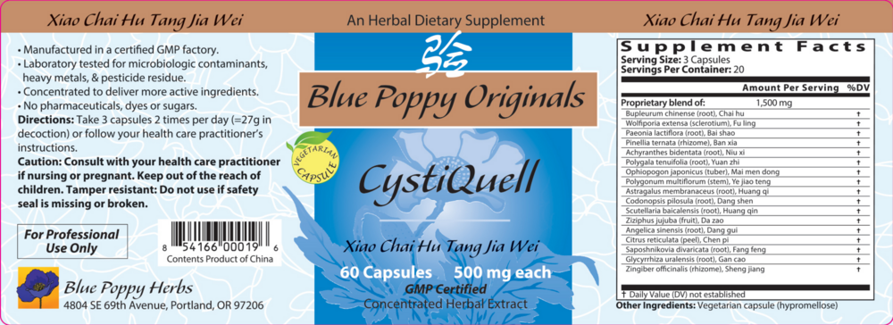 Product image for Cysti Quell.