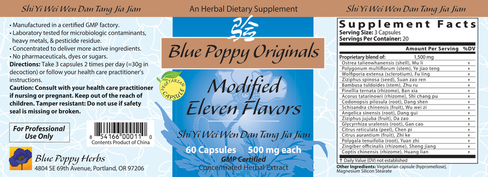 Product image for Modified Eleven Flavors.