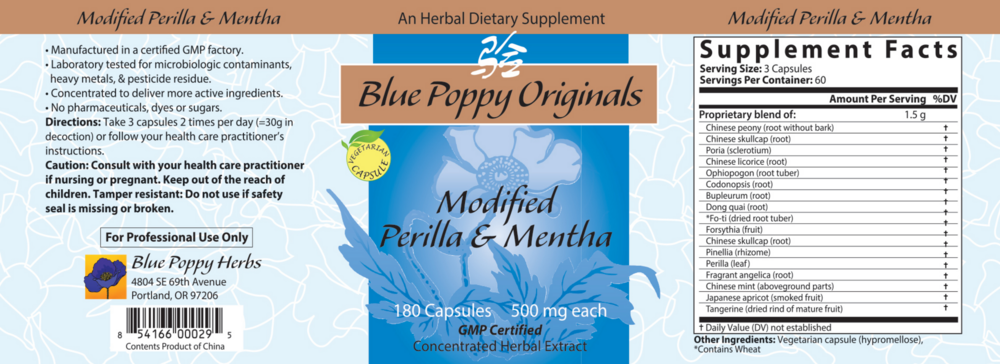Product image for Modified Perilla.
