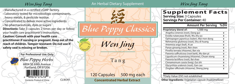 Product image for Wen Jing Tang.