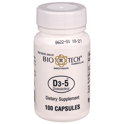 D3-5 5,000IU 100 capsules