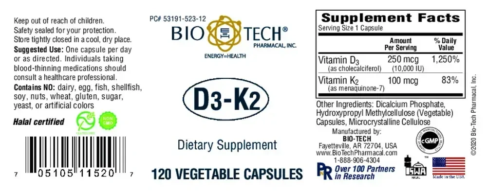 Product image for D3-K2.