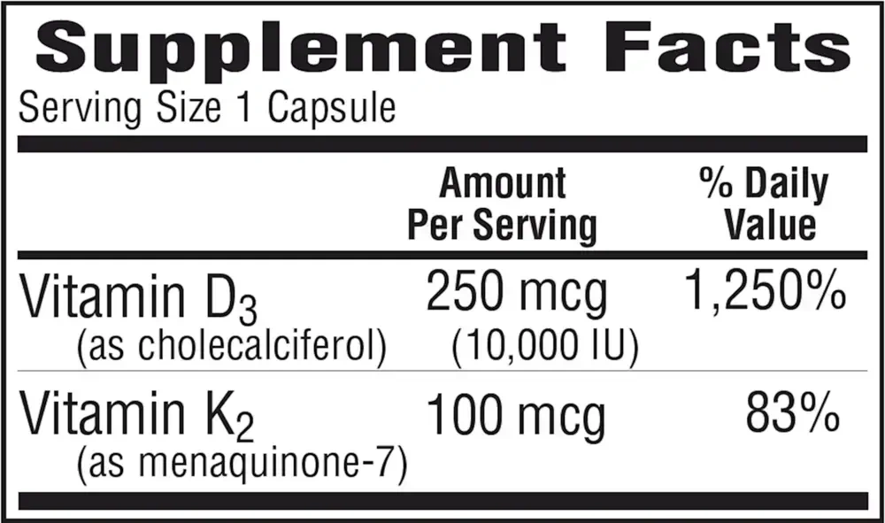Product image for D3-K2.