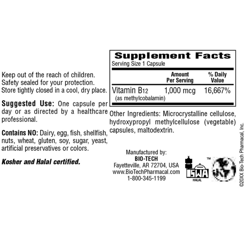Product image for B-12 Methyl.