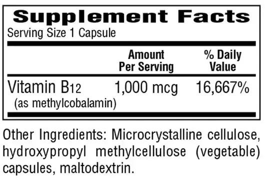 Product image for B-12 Methyl.