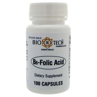 B-6 Folic Acid 100 capsules