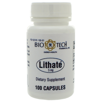 Lithate 5mg 100 capsules