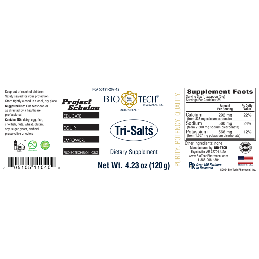 Product image for Tri-Salts (powder).