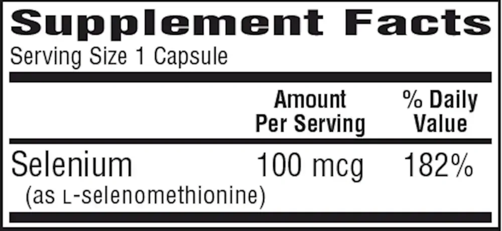 Product image for Se-100 (Seleno-Methionine).