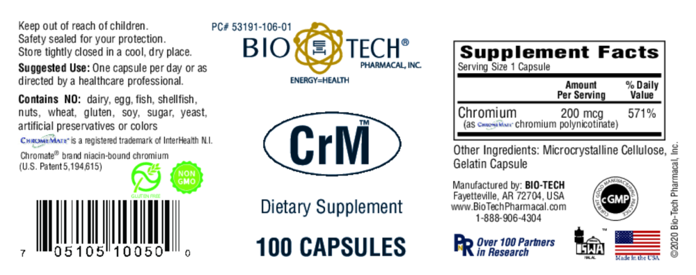 Product image for CrM (Chromium).