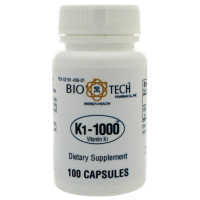 K1-1000 (Vitamin K1) 100 capsules