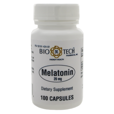 Melatonin 20mg 100 capsules