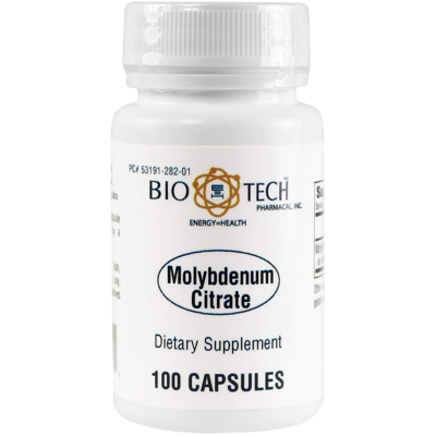 Molybdenum Citrate 30mcg 100 capsules