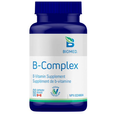B-Complex (60 capsules) Product image for B-Complex (60 capsules).