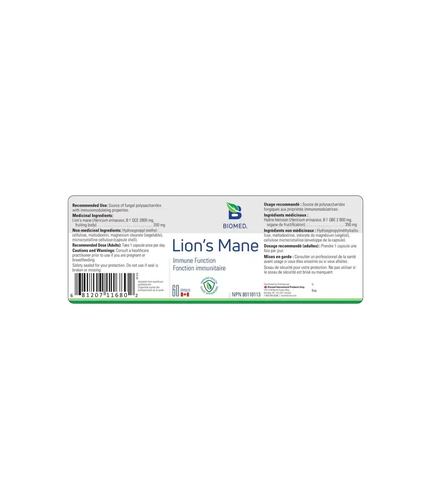 Product image for Lion's Mane.
