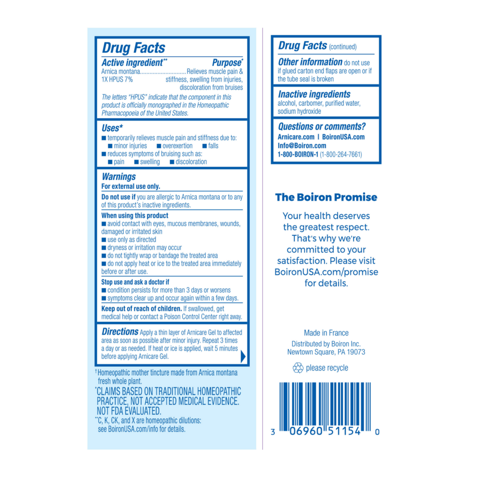 Product image for Arnicare Gel.