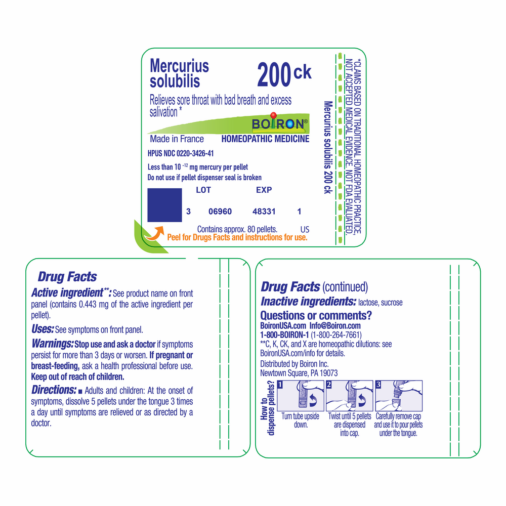 Product image for Mercurius Solubilis 200ck.