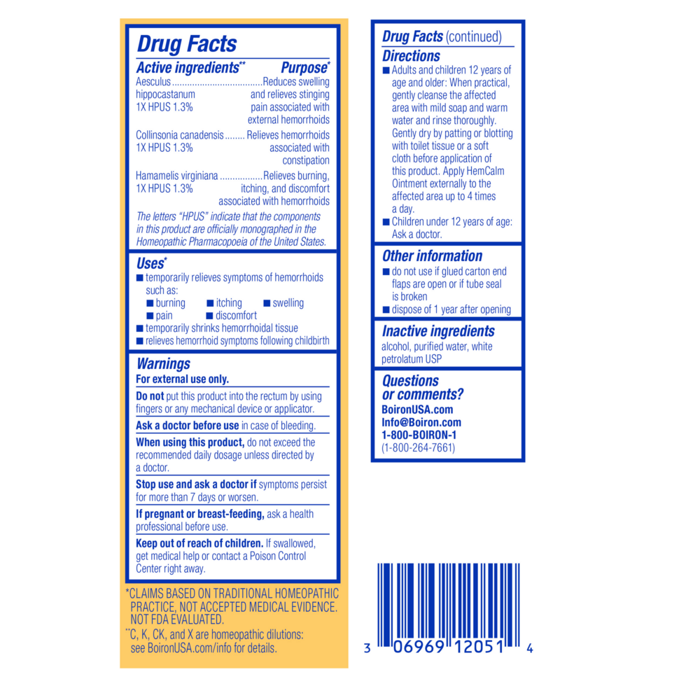 Product image for HemCalm® Ointment.