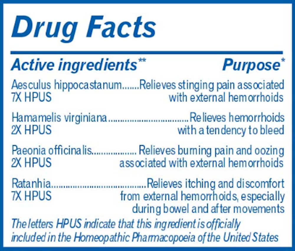 Product image for HemCalm™ Suppositories.