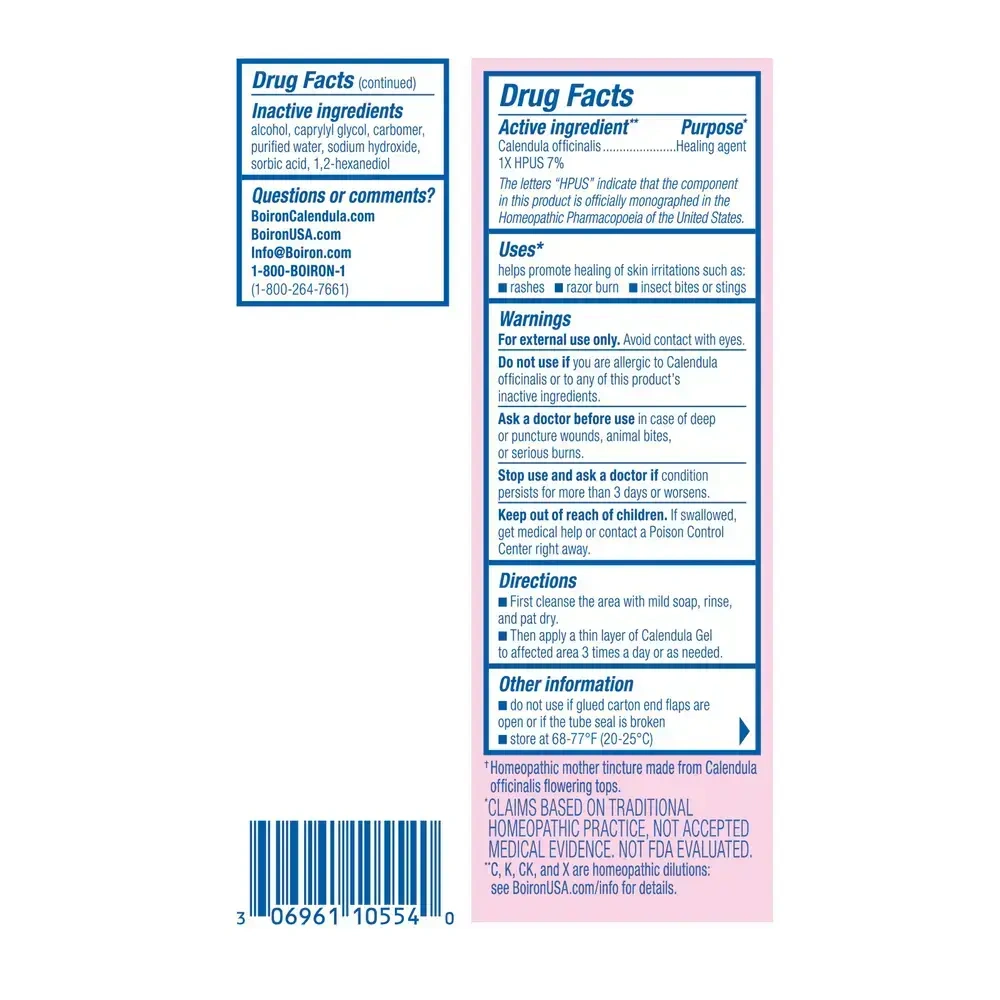 Product image for Calendula Gel.