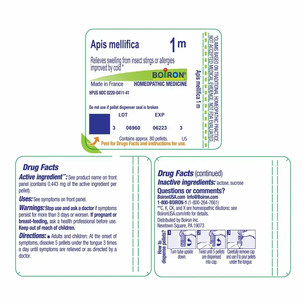 Product image for Apis Mellifica 1m.