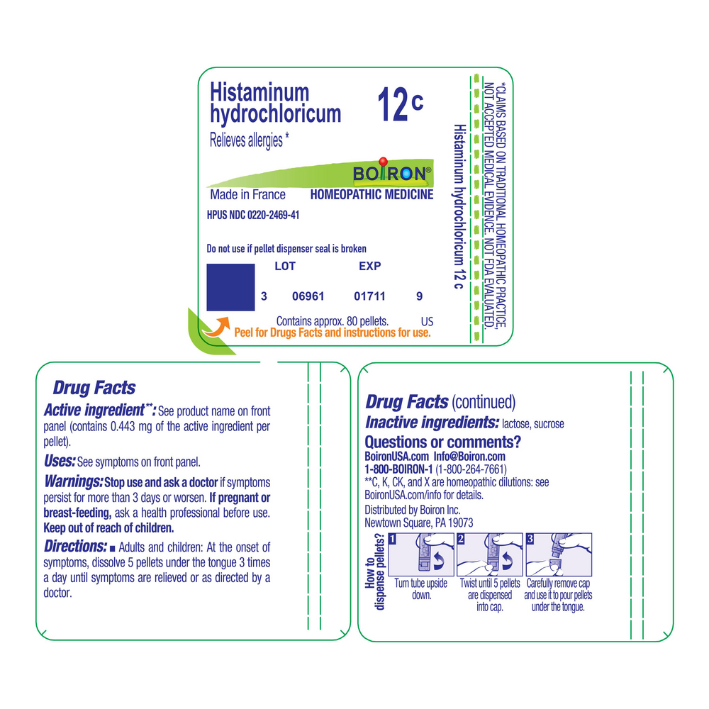 Product image for Histaminum Hydrochloricum 12c.