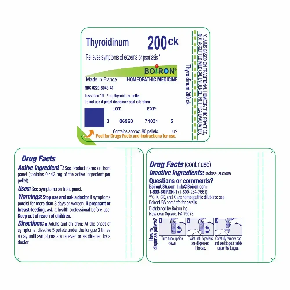 Product image for Thyroidinum 200ck.