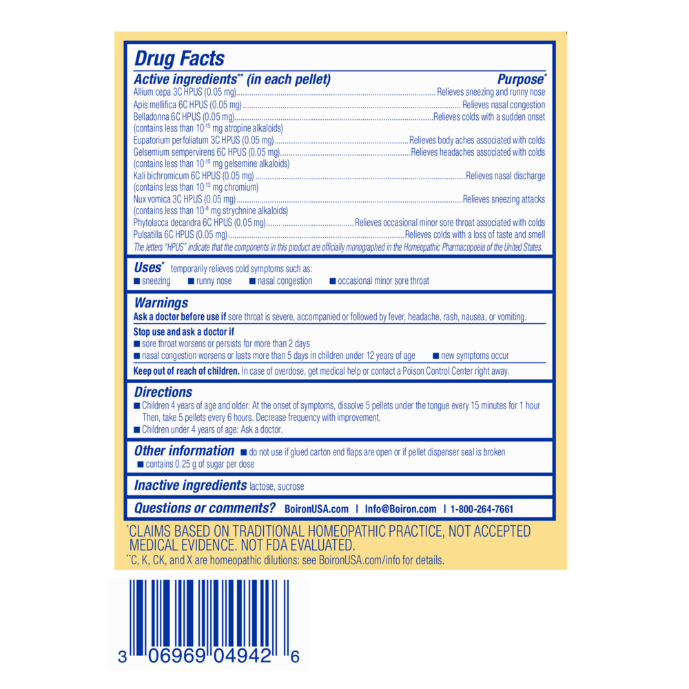 Product image for Children's Coldcalm®.