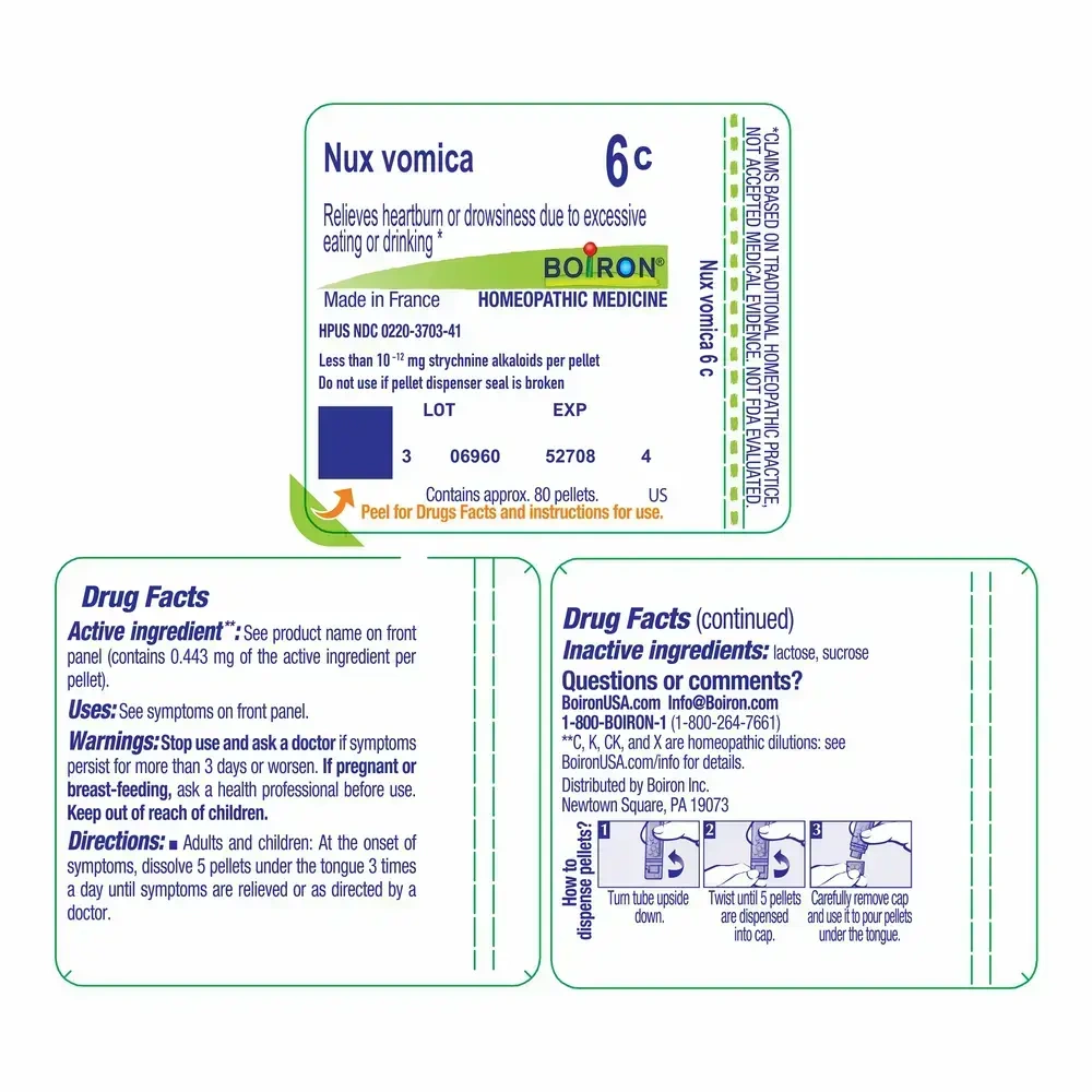 Product image for Nux Vomica 6c.