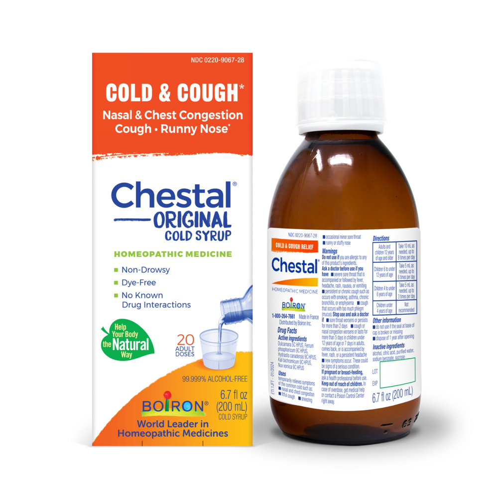 Product image for Chestal® Original Cold Syrup 6.7 fl oz.