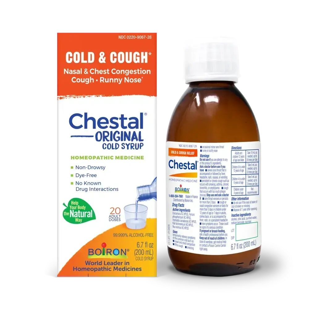 Product image for Chestal® Original Cold Syrup 6.7 fl oz.