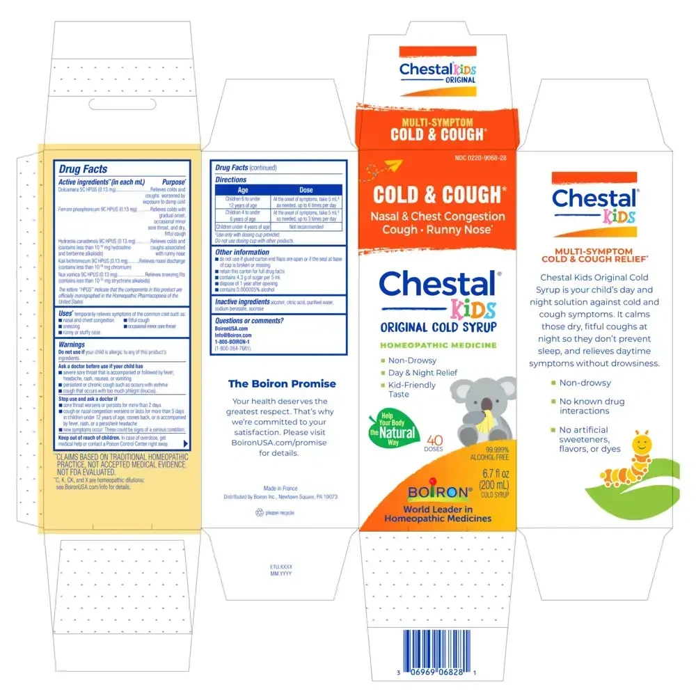 Product image for Chestal® Kids Original Cold Syrup.