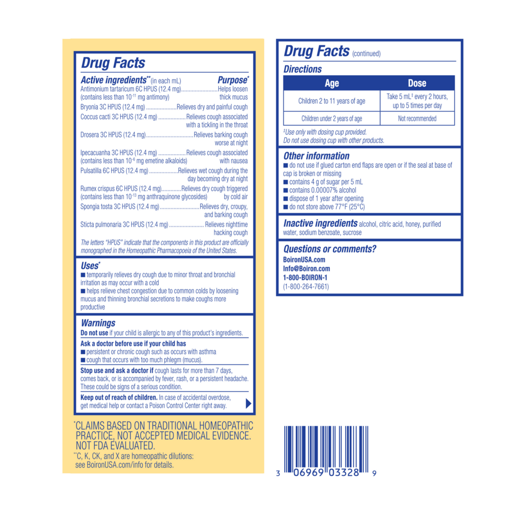 Product image for Childrens Chestal Honey Cold &amp; Chest Congestion.