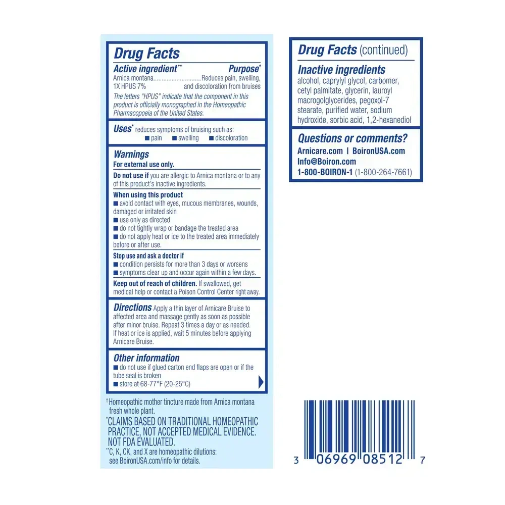 Product image for Arnicare Bruise Cream.
