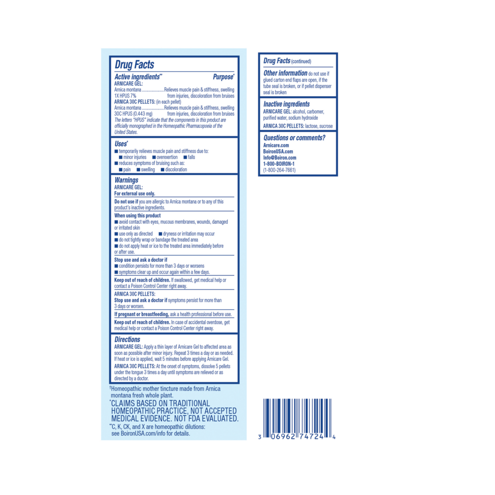 Product image for Arnicare Gel/MDT Value pack.