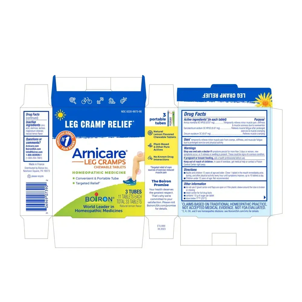Product image for Arnicare® Leg Cramps 33 Chewable Tablets.