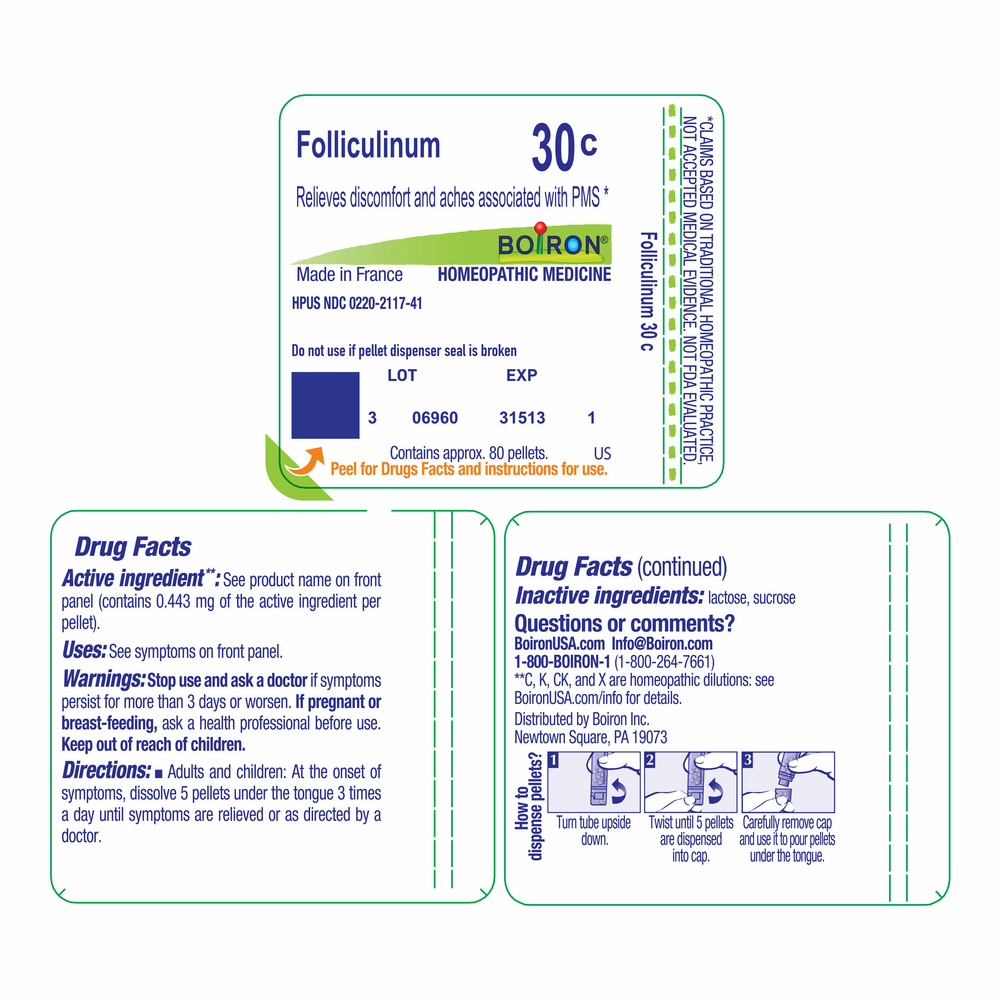 Product image for Folliculinum 30C.