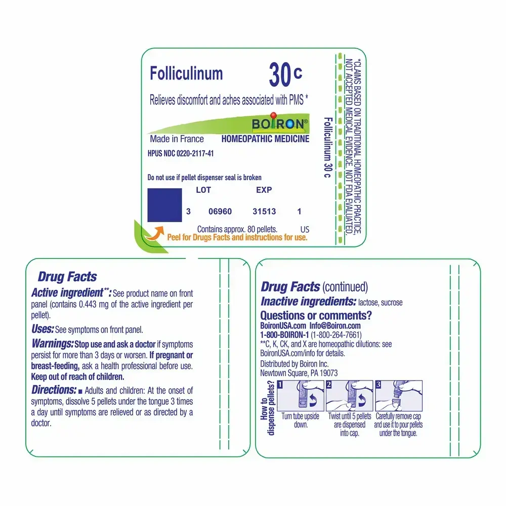 Product image for Folliculinum 30C.