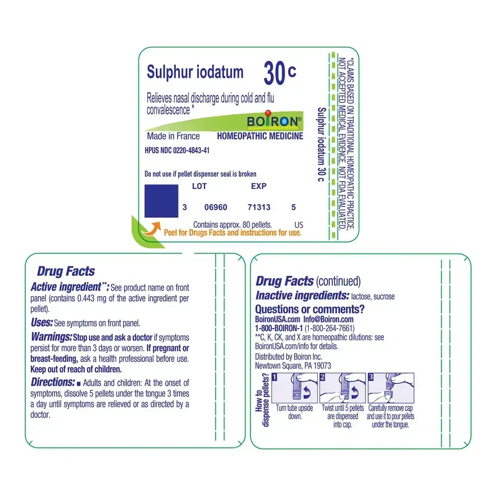 Product image for Sulphur iodatum.
