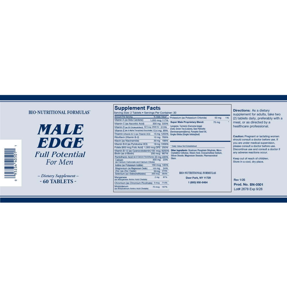 Product image for Male Edge.
