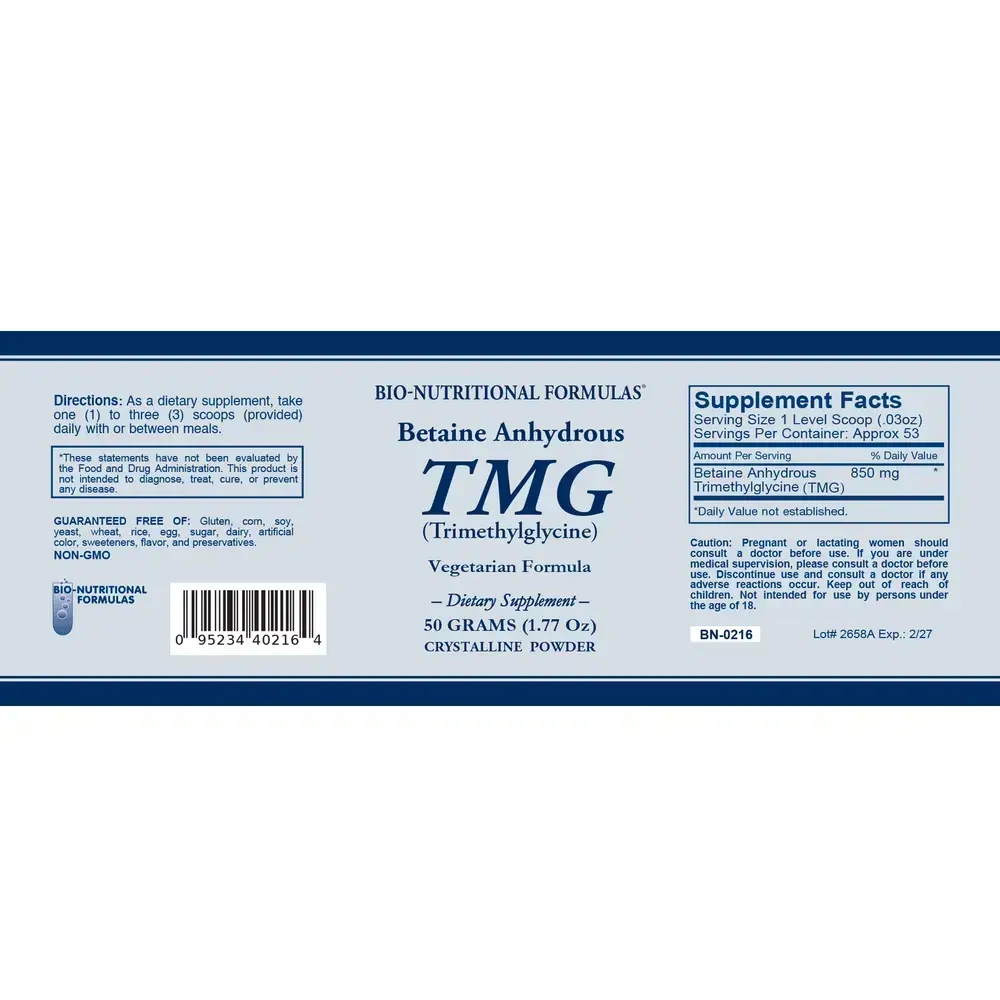 Product image for TMG.