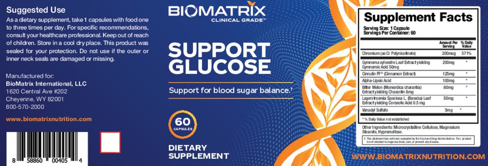 Product image for Support Glucose.