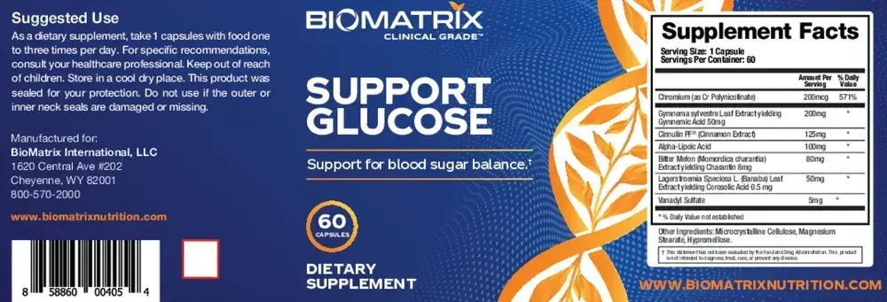 Product image for Support Glucose.
