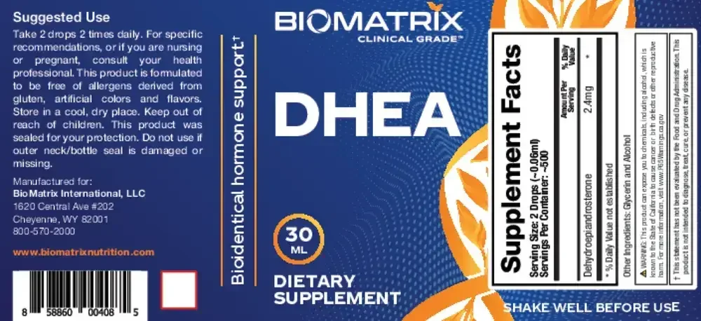 Product image for DHEA Drops.